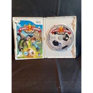Pre-Owned Academy of Champions: Soccer (Nintendo Wii, 2009) Complete with Manual